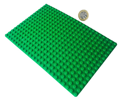 Lego Gras Erdgeschoss grüne Grundplatte beschädigt Original Vintage nfb