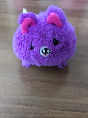 Pikmi Pops Flips Purple Bunny Cotton Candy Plush Stuffed Animal Scented Toy 4''