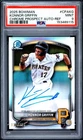 2025 Bowman Konnor Griffin Chrome Prospect Auto Refractor /499 #CPAKG PSA 9