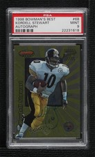 1998 Bowman's Best Auto Kordell Stewart #6B PSA 9 MINT Auto 00uu