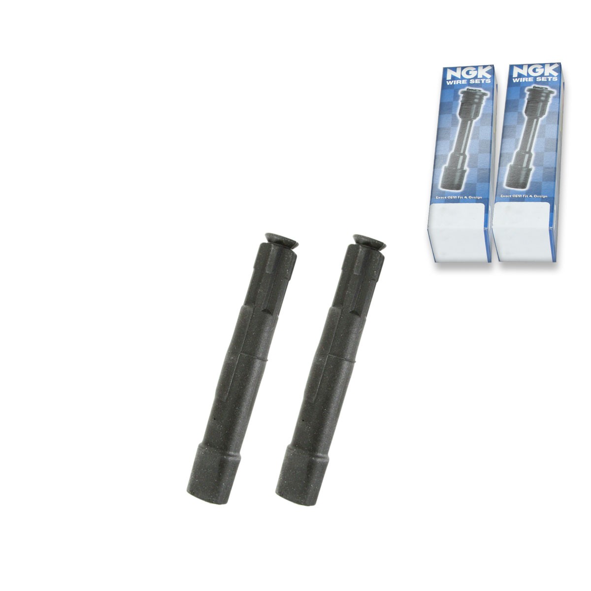 2 pc NGK 58937 CPB-EU006 Ignition Coil Boots for SPP57E SPP57 SPB121 702462 li
