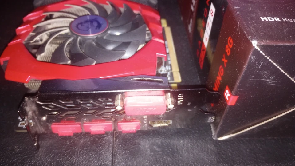 MSI AMD RADEON RX 470 GAMING 8GB GDDR5 PCI EXPRESS 3.0 X16 with original box - Image 2 of 4