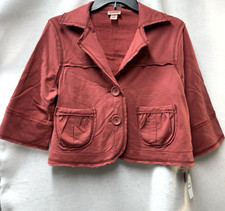 MOSSIMO SUPPLY CO. 3/4 Sleeve Knit Button Cro...