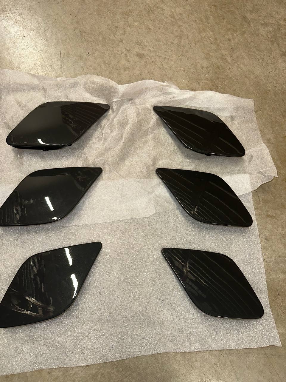 Ferrari GTC4Lusso Right Air ducts 6 pcs P/N 87455900