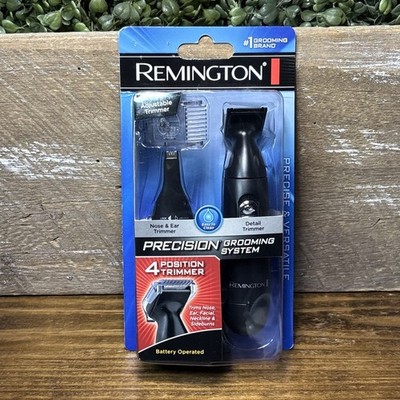 Remington PG165 Battery Operated Precision Grooming System Black Trimmer