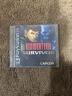 Resident Evil: Survivor (Sony PlayStation 1, 2000) Disc and manual Only