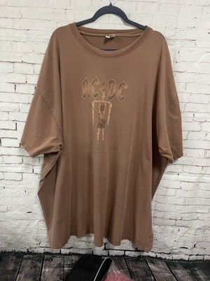 VTG  ACDC Shirt Men Big 5X Flick Of The Switch Y2K 2005 Graphic Tee 626 Blue