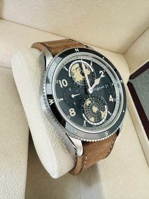 Men s Limited Edition Mont Blanc 1858 Geosphere Watch 42MM Black Dial