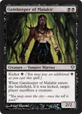 1x Near Mint, English Gatekeeper of Malakir - Zendikar