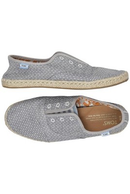 TOMS Halbschuh Damen Slipper feste Schuhe Gr. EU 37 (US 6) Grau #3ub4teu