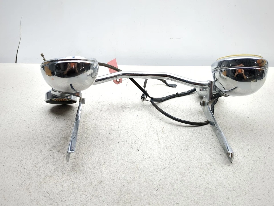 07-11 Harley FLSTC Heritage Softail Classic barra de luz de seta dianteira - Imagem 2 de 4