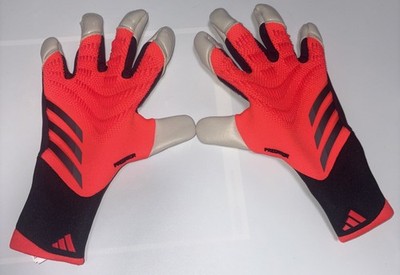 Adidas Predator GL Pro HYB Goalkeeper Gloves Red Black (IX3865) Size 7