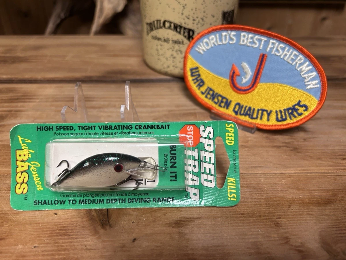 Appât De Pêche Vintage Luhr Jensen Hotlips - New Old Stock Emballage Abîmé