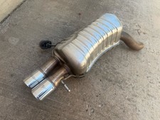2002-2004 Mercedes W202 C32 Amg Rear Exhaust Pipe Muffler Assembly Oem Nice