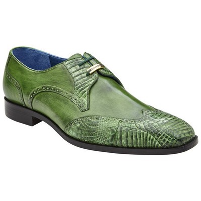 Alligator leather Belvidere dress shoes Chapo Hornback Crocodile Dress Shoe by Belvedere — Levine  main image 4