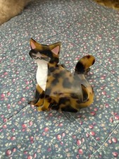 Cat Faux Tortoise Shell Hair Accessory Clamp Clip Claw Large