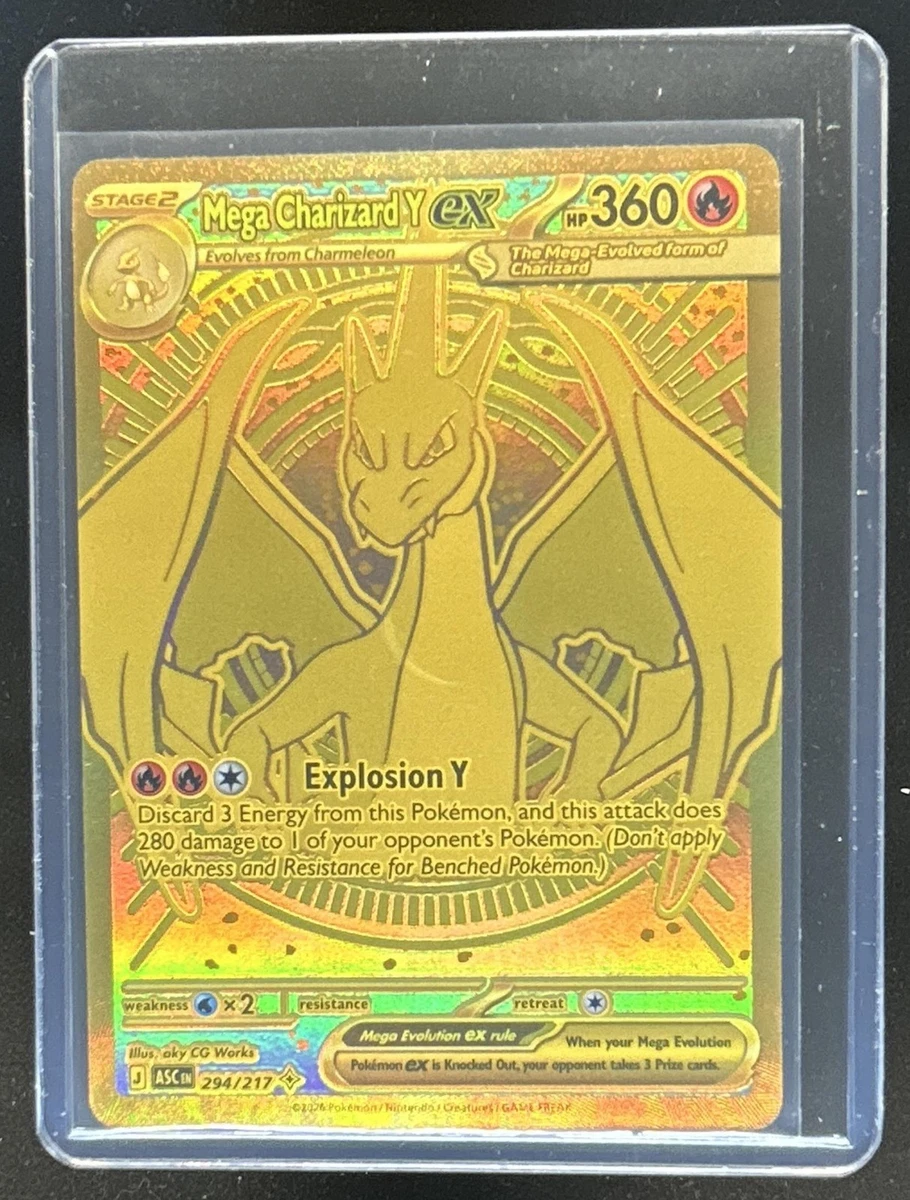 Mega Charizard Y Ex 294/217 Me: Ascended Heroes for sale | eBay