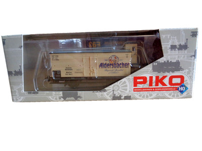 PIKO 54882 H0 Kühlwagen mit Bremserhaus crem 2a-DR- ''Aldersbacher'' - NEU - OVP