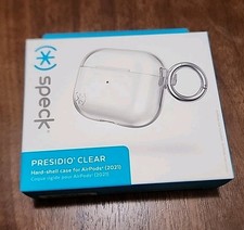 NEW Genuine Speck Presidio Clear Hard-shell Case for Apple Airpods 3rd Gen 2021