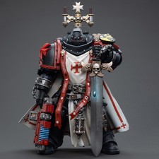 JOYTOY 1/18 Scale Black Templars Sword Brethren Brother Lombast Action Figure