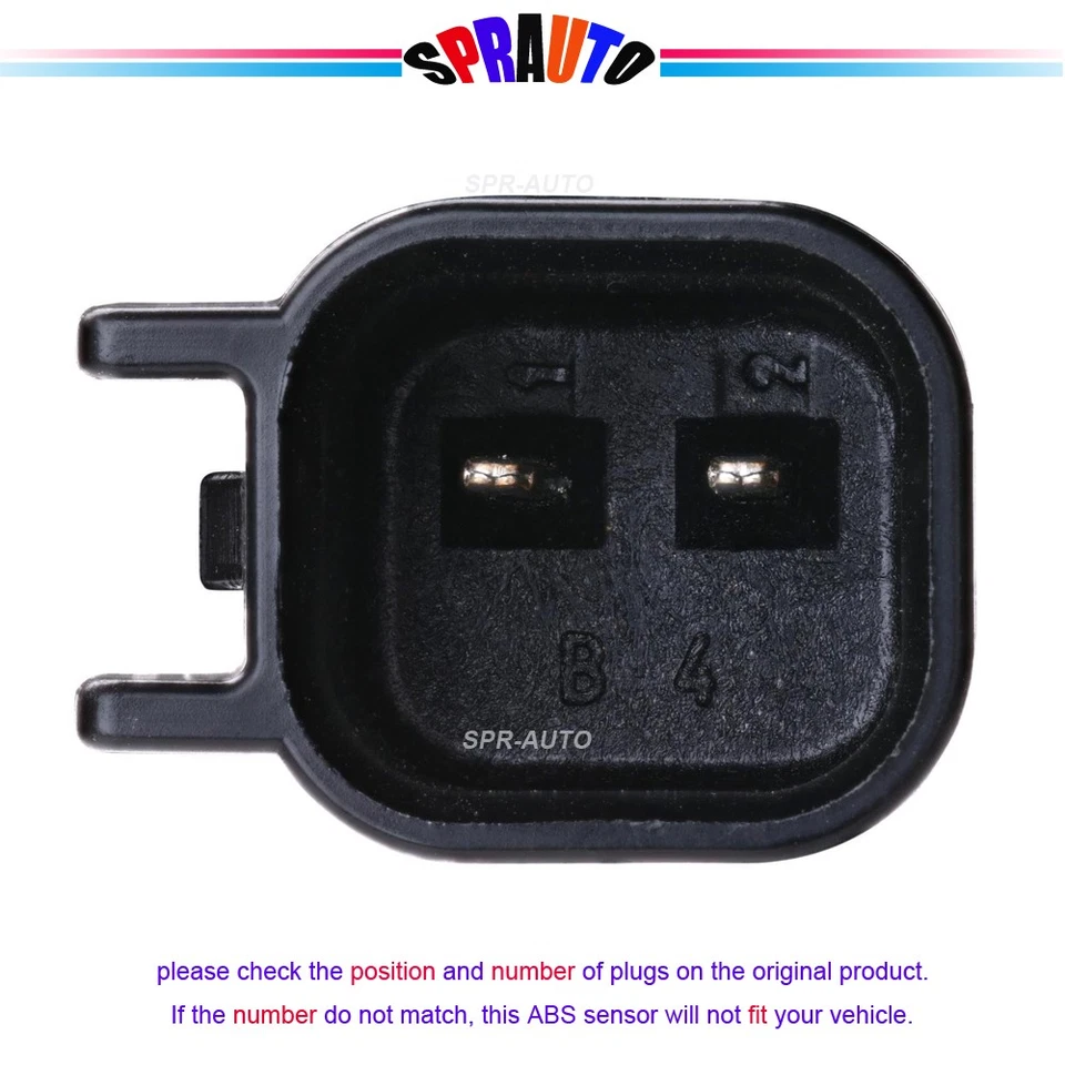 2 ABS Wheel Speed Sensor Front LHRH For Ford F-250 350 Super Duty 13-16 BRAB365 - Image 3 of 4