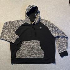 Ariat Black Gray Digital Camo Pullover Hoodie...