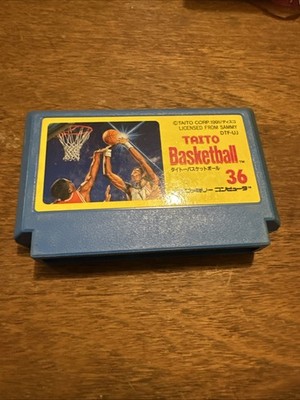 Taito Basketball Nintendo Famicom Taito 1991 Japanese Version DTF-UJ Sports