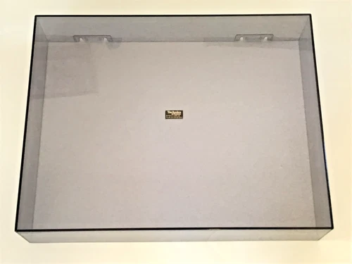 New ListingORIGINAL TECHNICS SL 1350 TURNTABLE COVER W/ HINGES - USED - CLEAN - NO CRACKS