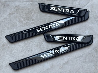 For Nissan SENTRA Accessories Car Door Sill Protector Scuff Plate Trim Strip X4