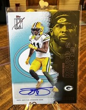 Jayden Reed 2025 Topps Signature Class #75 AUTO Teal 120/225