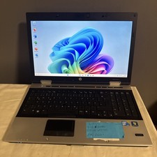 HP EliteBook 8540 Business Notebook, 14", i5, 6GB DDR3,256GB SSD, Windows 11 Pro