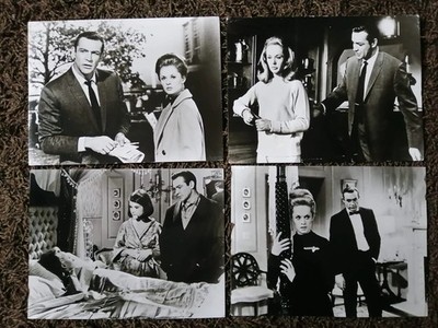 MARNIE Alfred Hitchcock   4 Pressefotos Tippi Hedren / Sean Connery