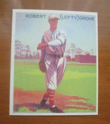 1933 GOUDEY BASEBALL REPRINTS LEFTY GROVE # 220 PHILADELPHIA ATHLETICS