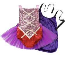 Baby Girls Halloween Costume Witch Sisters Matching Outfit Sequin Romper 6-12 M