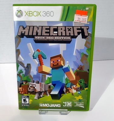 Minecraft Xbox 360 Edition (Microsoft Xbox 360, 2013) No Manual Clean Disc