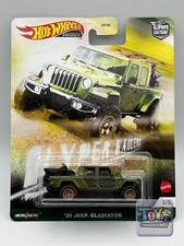 Hot Wheels Jeep Gladiator Pick-up Hyper Haulers With Motorcycle 2020 1:64 GRJ86
