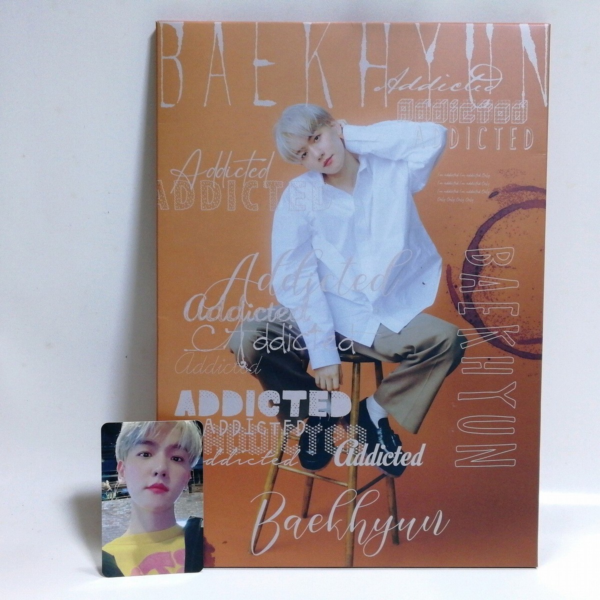 ベッキョン JAPAN 1st MINI ALBUM addicted CD EXO BAEKHYUN Japan Album Addicted Ver. First Limited with
