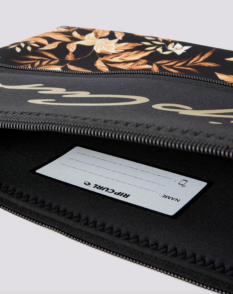 Rip Curl XL Neoprene Pencil Case Laptop Sleeve New 01BWUT Black eBay