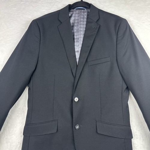 Penguin Original Two Button Wool Navy Blue Suit Jacket 38 Regular Blazer - Picture 2 of 18