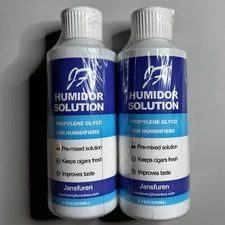 Jansfuren Cigar Humidor Solution. Sealed. 8.5oz. 2 Bottles 17oz