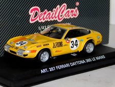 FERRARI DAYTONA 365 34 LE MANS 1970 DETAIL CARS ART 287 1/43