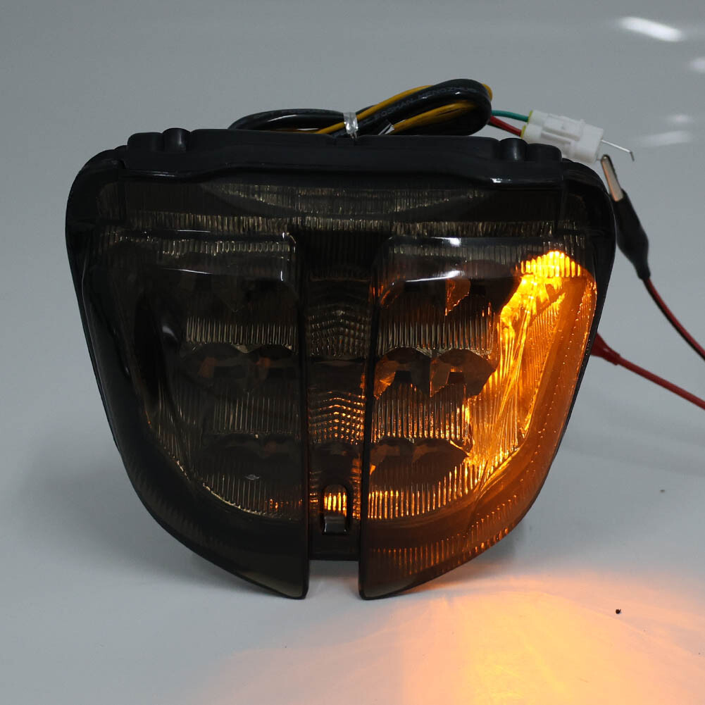 NBX Smoke Lens Integrated Tail Light W/ Turn Signals For Suzuki Hayabusa & Katana (1999-2007) - Direct Replacement