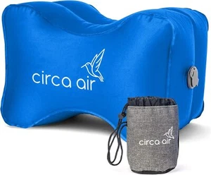 Circa Air Inflatable Knee Pillow for Side Sleepers - Orthopedic Knee Pillows for - Picture 1 of 2