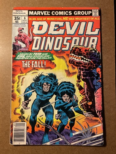 DEVIL DINOSAUR # 6 NOT CGC RATED FINE 6.0 1978 BRONZE AGE