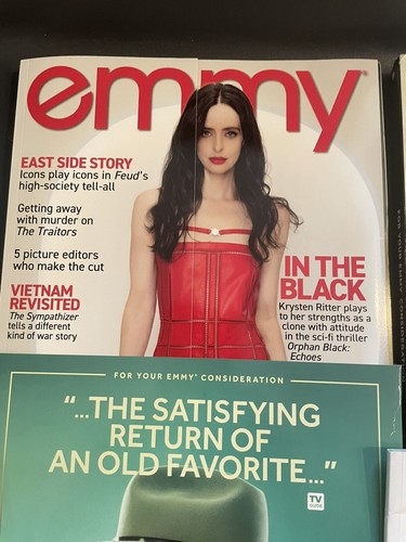 Krysten Ritter, Emmy issue # 8 2024 The Bookie Complete With Booklets - 第 2/7 張圖片