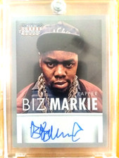 BIZ MARKIE AUTOGRAPH CARD 2015 PANINI AMERICANA! OH BABY YOU YOU GOT WHAT I NEED