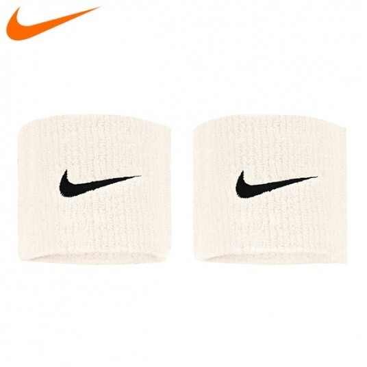 Спортивный браслет Nike Tennis Premier для бега Pearl Ivory 2шт DB9327-144 5690₽