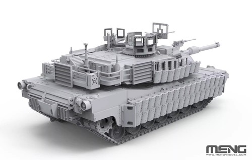 MENG 72-003 1/72 U.S. Main Battle Tank M1A2 SEP Abrams TUSK II - 第 3/8 張圖片