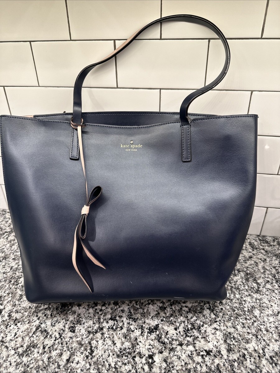 Leather Handbag Handbags Kate Spade Lawton Way Rose Tote Kate