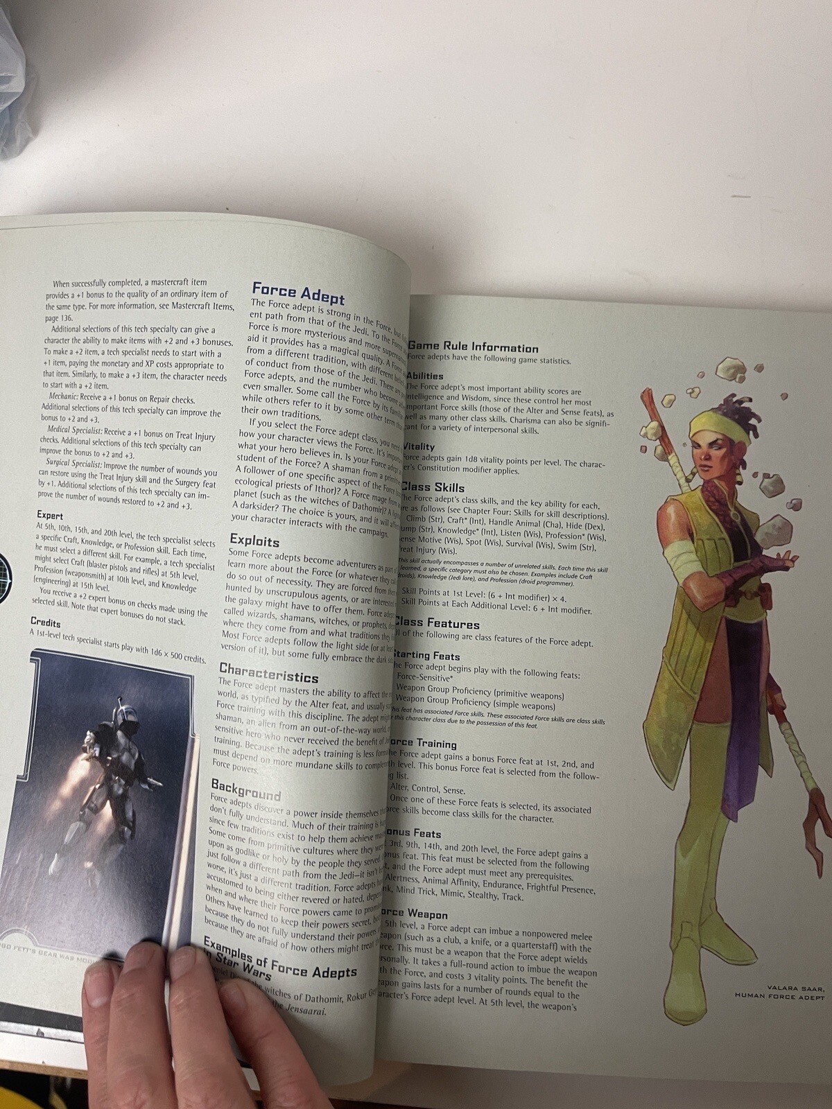 Star Wars Roleplaying Game Revised Core Rulebook 2002 First Printing